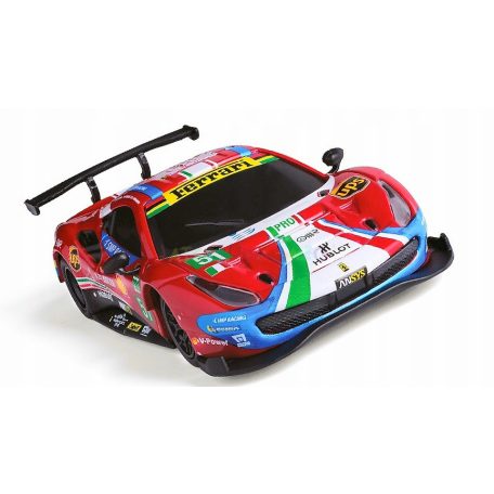 Burago: Ferrari 488 GTE AF Corse #51 2019 Bluetooth írányítású játék autó 1/41