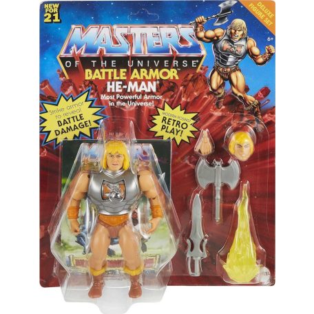 Masters of the Universe - Battle Armor He-Man Akciófigura GVL75 GVL76 