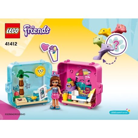 LEGO 41412 Friends - Olivia nyári dobozkája