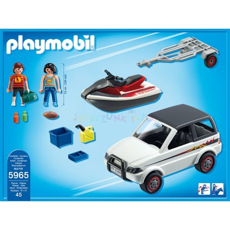 Playmobil 5965 Summer Fun - SUV terepjáró Jet Ski-vel