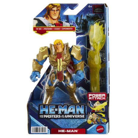 He-Man és az univerzum mesterei – He-Man Deluxe figura HDY35, HDY37