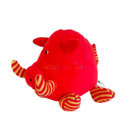 Jellycat Piros Varacskos disznó plüss figura