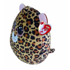   Ty Squish a boos : Livvie a leopárd párna alakú plüss 20cm