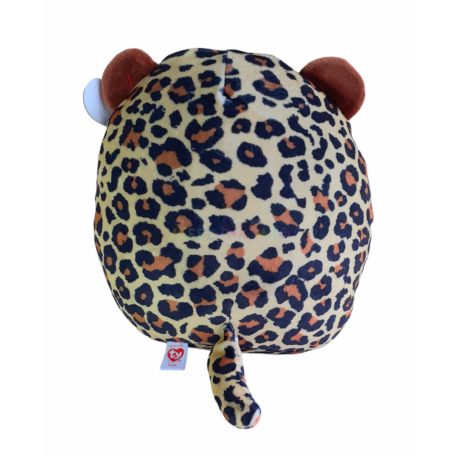 Ty Squish a boos : Livvie a leopárd párna alakú plüss 20cm