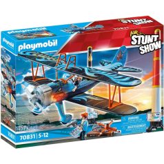   Playmobil 70831 Air Stuntshow "Főnix Duplaszárnyú" repülőgép hanggal