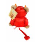 Russ Luv Pets: Devilish Teddy plüss maci ördög jelmezben 19cm