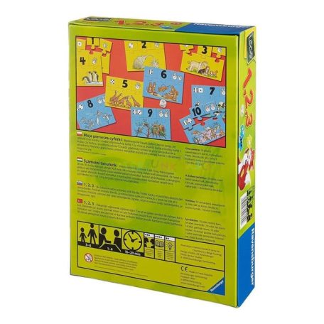 Ravensburger Logo 1,2,3 Számolni tanulunk társasjáték (243709)