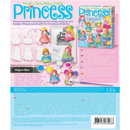 4M Csillogó Hercegnő gipszkiöntő készlet