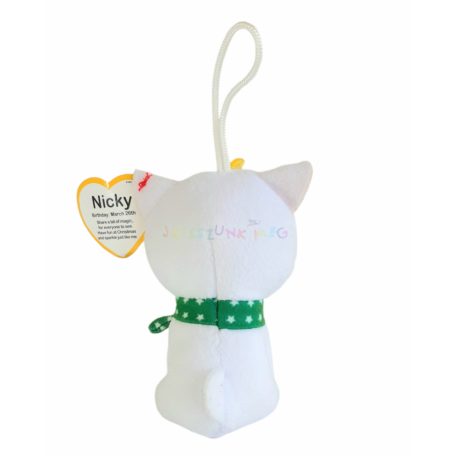 Ty Beanie Boos mini: Nicky plüss figura