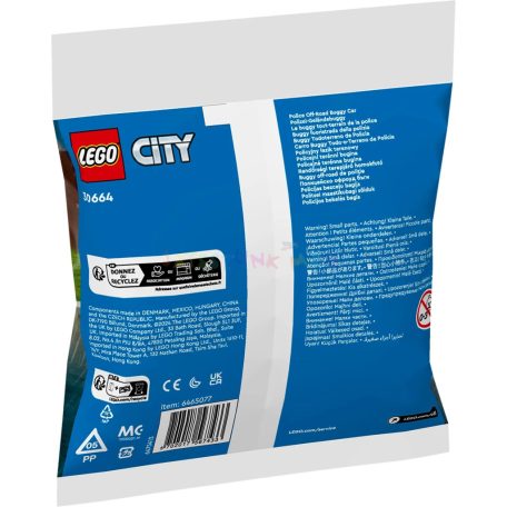 LEGO City 30664 Rendőrségi Quad polybag