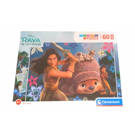 Clementoni SuperColor - Raya és az utolsó sárkány maxi puzzle 60 db-os (26459)