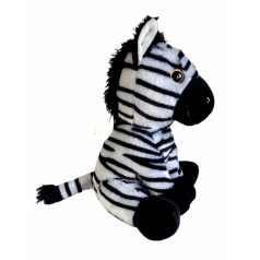 Egzotikus állatok: Zebra plüss figura