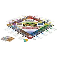   Hasbro Monopoly: Star Wars - The Mandalorian társasjáték (F2013)