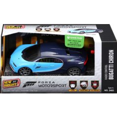   New Bright RC Forza Motorsport Bugatti Chiron távirányítós autó 1:24