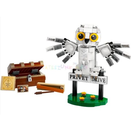 LEGO 76425 Harry Potter - Hedwig a Privet Drive 4-ben