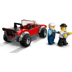 LEGO 60392 City - Rendőrségi motoros autós üldözés