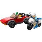 LEGO 60392 City - Rendőrségi motoros autós üldözés