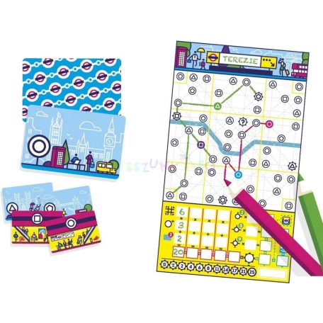 Blue Orange Games Következő megálló: London társasjáték