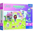 Trefl Gabi Babaháza mágneses puzzle (Gabby's Dollhouse)