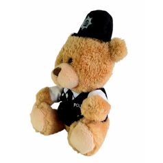   Keel Toys Pipp the bear and friends: Angol rendőr maci plüss 18cm