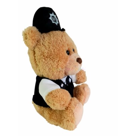 Keel Toys Pipp the bear and friends: Angol rendőr maci plüss 18cm