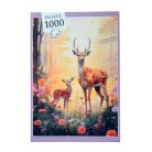 Puzzle 1000db-os - Őz család