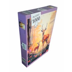 Puzzle 1000db-os - Őz család