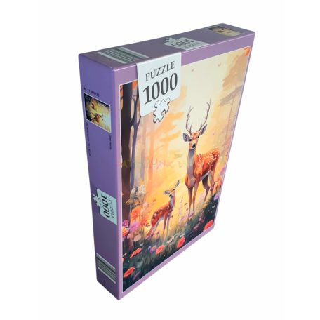 Puzzle 1000db-os - Őz család