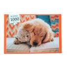 Puzzle 1000db-os - Aranyos kiskutya