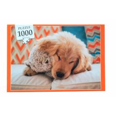 Puzzle 1000db-os - Aranyos kiskutya