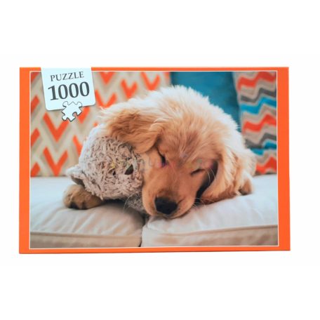 Puzzle 1000db-os - Aranyos kiskutya