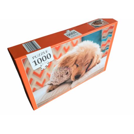 Puzzle 1000db-os - Aranyos kiskutya