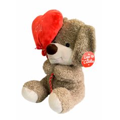 Love & Cuddles Valentin napi plüss kutya szívvel 30cm