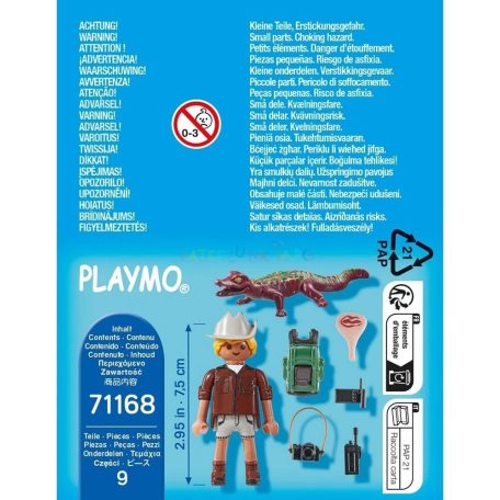 Playmobil 71168 Kutató aligátorral