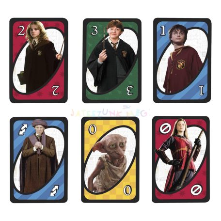 Mattel - Wizarding World Harry Potter UNO kártyajáték 