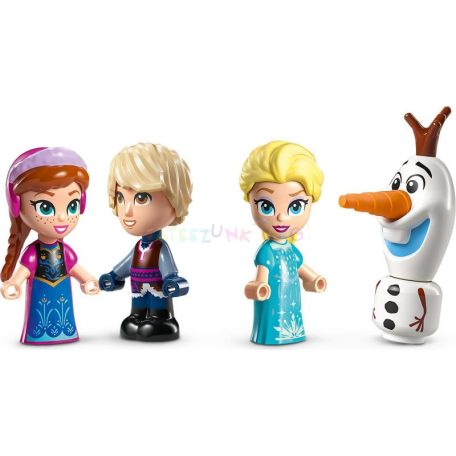 LEGO 43218 Disney Princess - Jégvarázs - Anna és Elsa varázslatos körhintája 