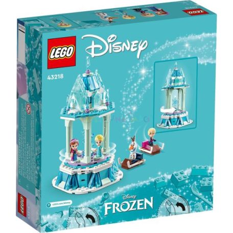 LEGO 43218 Disney Princess - Jégvarázs - Anna és Elsa varázslatos körhintája 