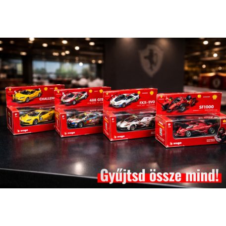 Burago: Ferrari 488 Challenge Evo Bluetooth írányítású játék autó 1/41