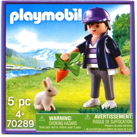 Playmobil 70289 Milka fiú nyuszival és répával 
