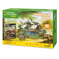 CubicFan National Geographic Dinoszaurusz Park 3D puzzle
