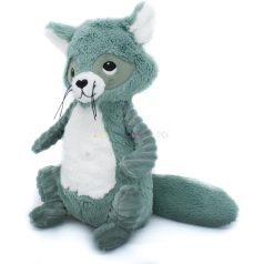   Les Déglingos Ptipotos Raccoon mosómedve plüss figura (zöld)