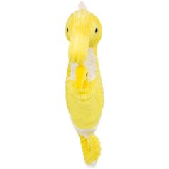  Les Déglingos Ptipotos Papadou Csikóhal apuka és kicsinye plüss figura (sárga) 34cm