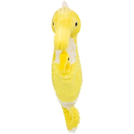 Les Déglingos Ptipotos Papadou Csikóhal apuka és kicsinye plüss figura (sárga) 34cm