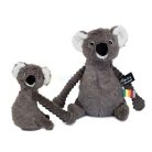 Les Déglingos Ptipotos Trankilou koala anya és kicsinye plüss figura (szürke) 25cm