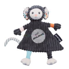  Les Déglingos Baby - Marmoset selyemmalyom plüss figura rongyi  (szürke)