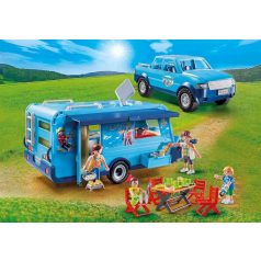 Playmobil 9502 Fun Park - Pick up lakókocsival