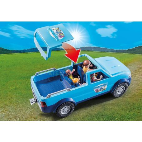Playmobil 9502 Fun Park - Pick up lakókocsival