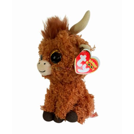 Ty Beanie Boos: Angus a Skót Felföldi tehén plüss 15cm