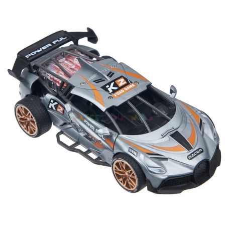 Super Racing car versenyautó fénnyel és hanggal