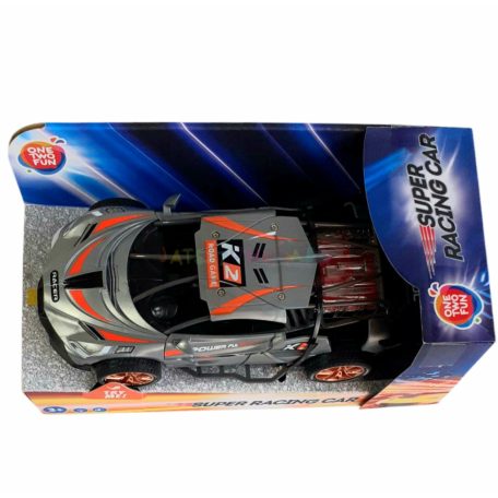 Super Racing car versenyautó fénnyel és hanggal